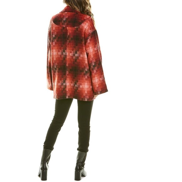 Avec Les Filles Midlength Wool-Blend Jacket - Picture 2 of 6